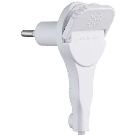 Spina elettrica maschio piatta, 2 poli, 6 A, ELECTRALINE ELECTRALINE