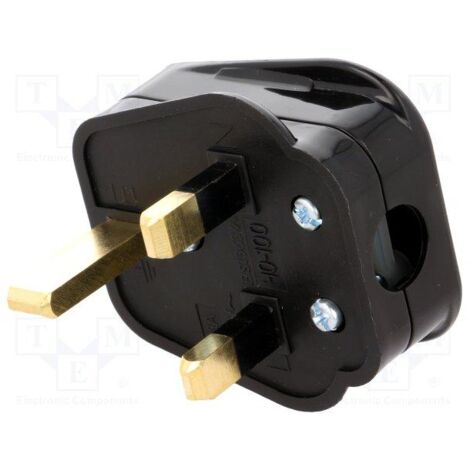 Spina Elettrica Tipo Inglese Maschio 5amp Pc-gb05