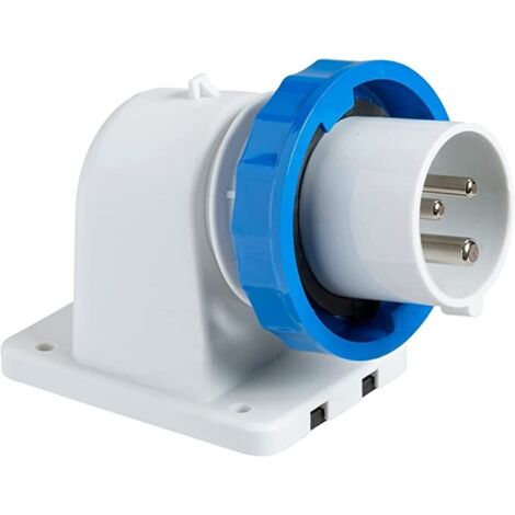 Spina fissa da incasso ip67 16a 220v 2p+t schneider