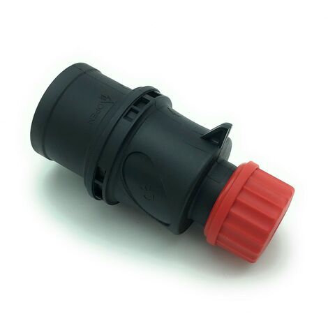 Spina Industriale CEE 3P+N+T 16A-6h 380-415V IP44 Grigio mod.10352