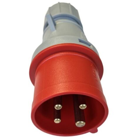 Spina Industriale CEE 4 Poli 16A 6H 380-415V 3P+T IP44 50/60Hz