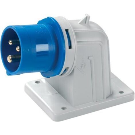 Spina industriale da parete, 230V, 2P+T, 16A, IP54 - Rosi 1001012