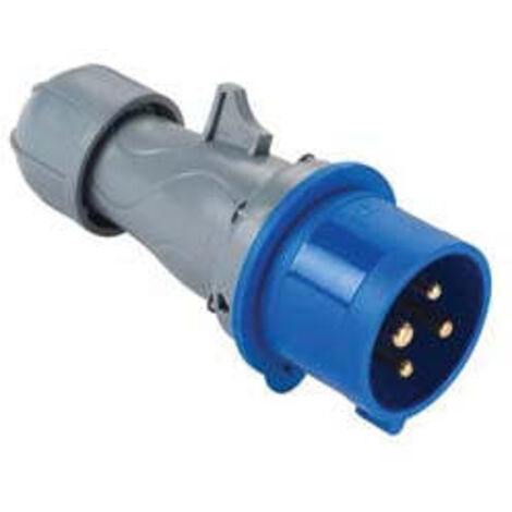 Spina Industriale Volante Bli 3P+T Cee Ip44 - 16A colore blu