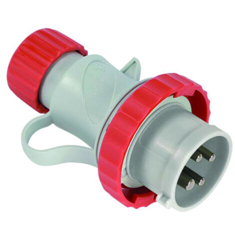SPINA INDUSTRIALE VOLANTE ROSSA 3P+N+T IP67 FANTON