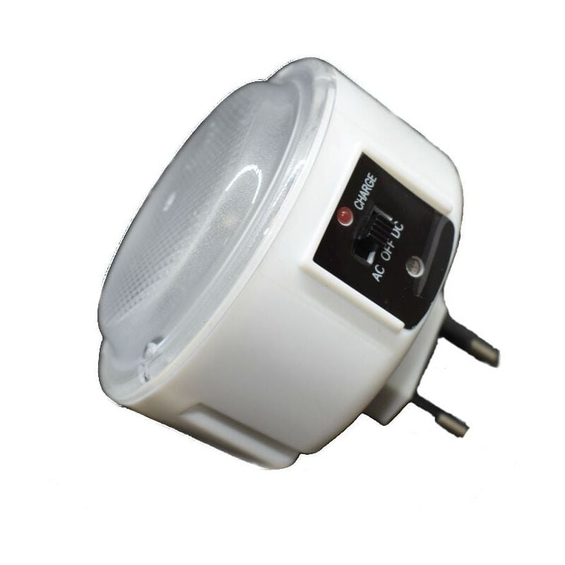 Image of Minilampada Ricaricabile 3 led con crepuscolare 220V H9004L