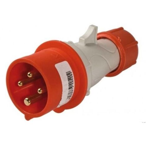 SPINA MOBILE DIRITTA IP44 380/415V 3P 32A ( ELETTROCANALI cod. EC69076)