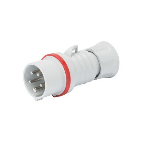 Spina Mobile Diritta IP44/IP54 2P+T 16A 380-415V Rosso 9H