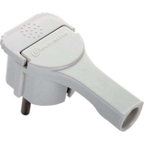 SPINA MOBILE SCHUKO RIBASSATA ELECTRALINE - BIANCO 2P+T 16A - 5 pezzi