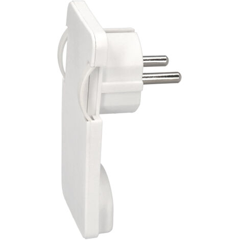 SPINA PIATTA SALVASPAZIO SCHUKO 16A BIANCO MAURER - CF. BUSTA