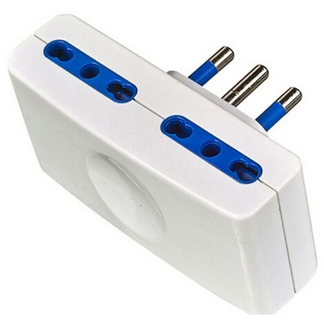 Spina quadrupla grande 16A &8211 4 presa Bipasso Aigostar