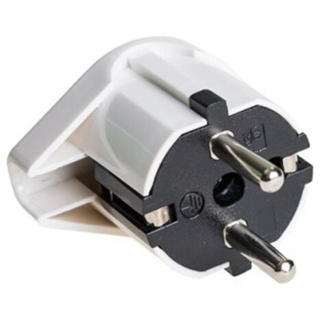 Spina schuko t/tl s/laterale 4.8mm 16a (con pellicola termoretraibile) solera 6566