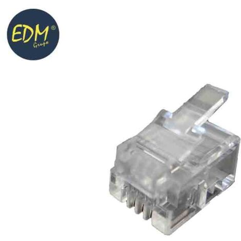 Spina telefonica EDM retrattile a 4 vie