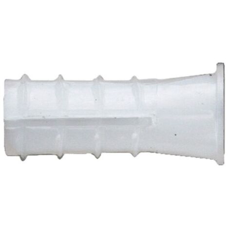 Spina tipo B Ø8mm in plastica bianca (scatola da 500 unità)