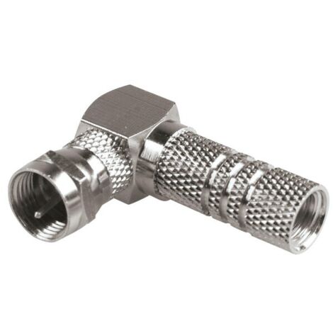 SPINA TV SATELLITARE TIPO F A 90 P/CAVO D 7 MM