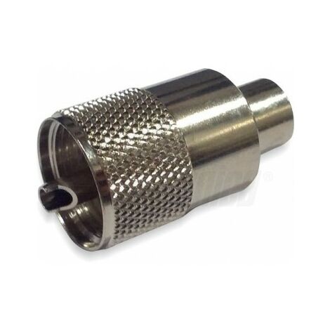 Spina UHF PL259 ridotta ad avvitare adatta per cavo RG-58 RG58A RG141A