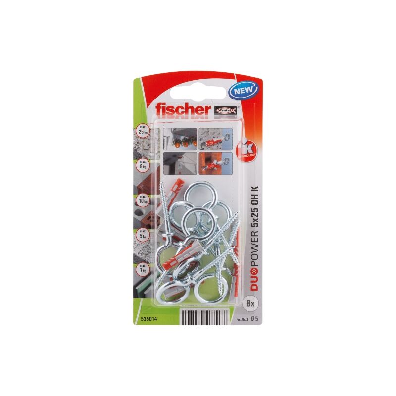 Fischer - Spina universale duopower 5x25mm +