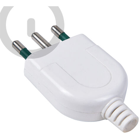 Spina Volante S17 2P/T a 16A per connessione elettrica con dispositivo Bimbo Safe WISDOM