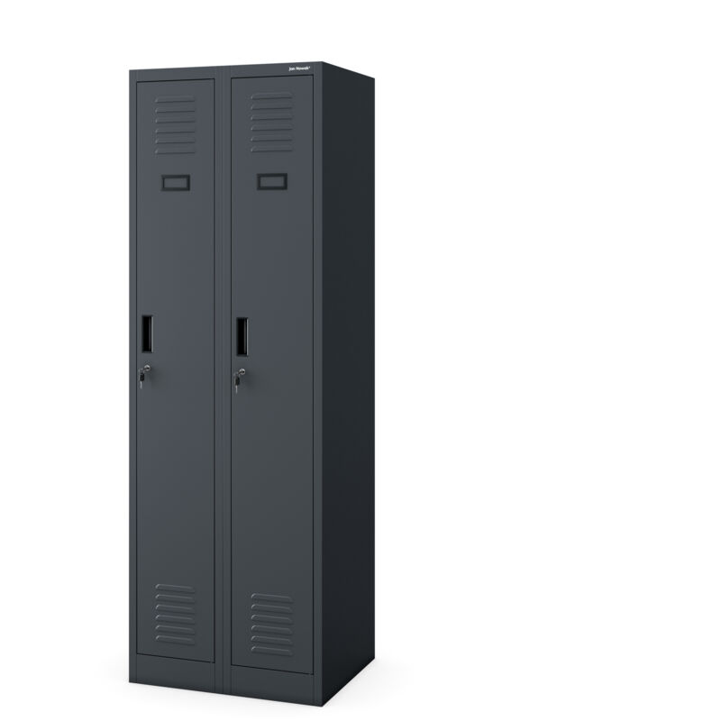 Jan Nowak Spind Umkleideschrank Kacper Ii, 600 X 1800 X 500 Mm, Anthrazit