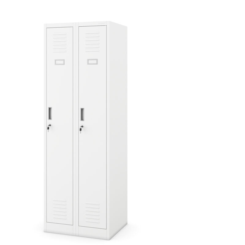 Jan Nowak Spind Umkleideschrank Kacper Ii, 600 X 1800 X 500 Mm, Weiß