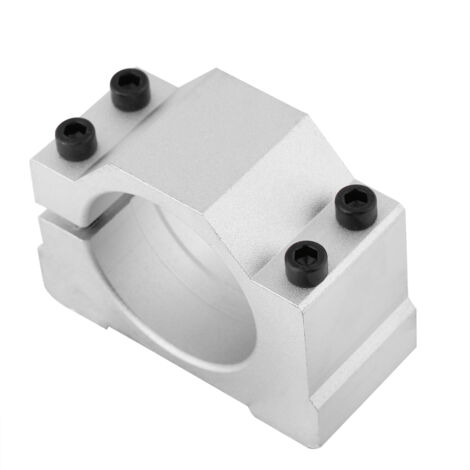 Spindelmotor-Montagehalterung aus Aluminiumguss für CNC-Graviermaschinen (52 mm)