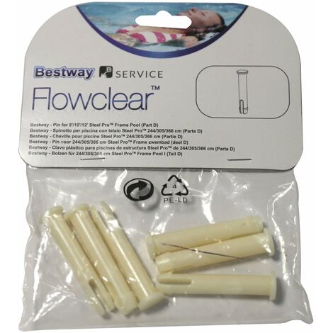 Spinotti pour piscines rondes avec cadre Bestway