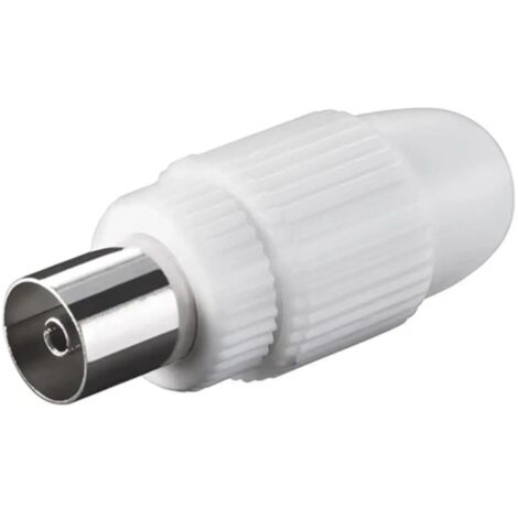 spinotto connettore antenna tv 9.5 mm ad avvitare digitale terrestre femmina