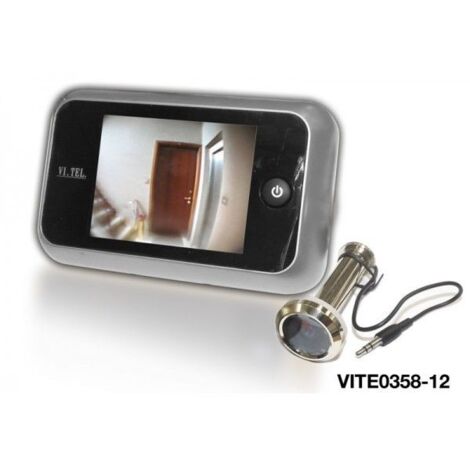SPIONCINO DIGITALE PER PORTE CROMO