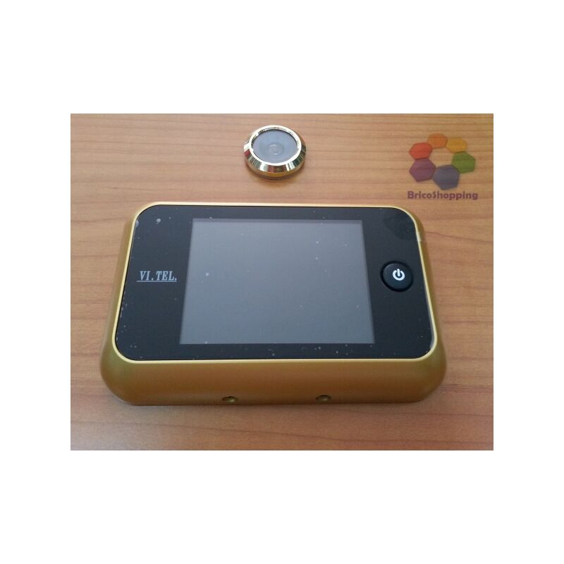 Image of Spioncino digitale vitel 3,5 viTel e0358 elettronico porte oro cromo bronzo b colore: oro