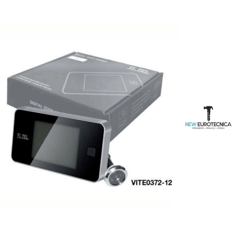 Image of Spioncino ditale viTel e0372 colore argento visore digitale per porte
