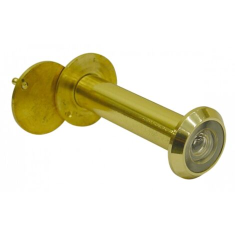Spioncino Panoramico per Porta  14 mm 60-110 mm Ottone Bronzato