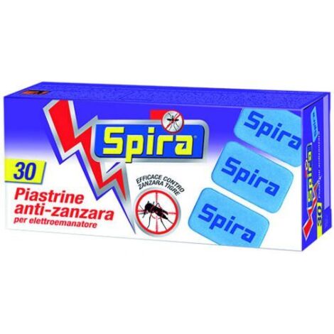 Spira RICARICA PIASTRINE PER ELETTROEMANATORE 30 pz. 24 PZ