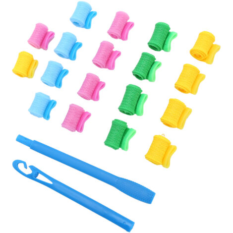 Spiral-Lockenwickler mit Haken für DIY-Frisuren – Professionelles Haarstyling-Set