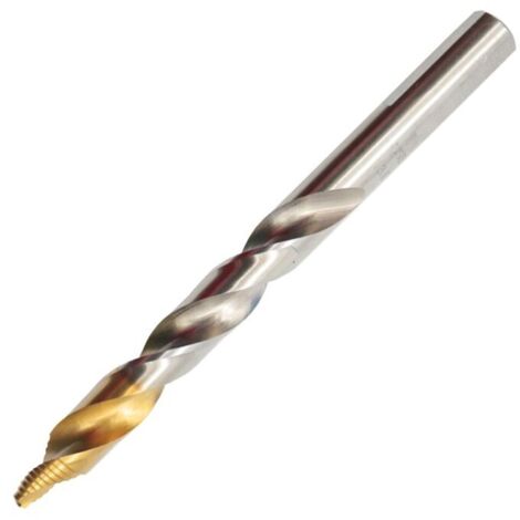 Spiralbohrer DIN338 HSS mit Stufenbohrerspitze 4,00mm UNI dreikant FORUM