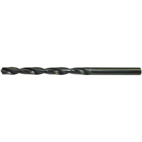 Spiralbohrer mit zyl. Schaft lang HSS DIN 340 N rollg. dampfbehandelt FORUM 6 mm