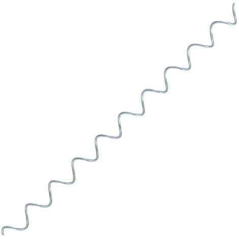 Spirale de gabion à pierres en métal galvanisé 80 ou 100 cm
