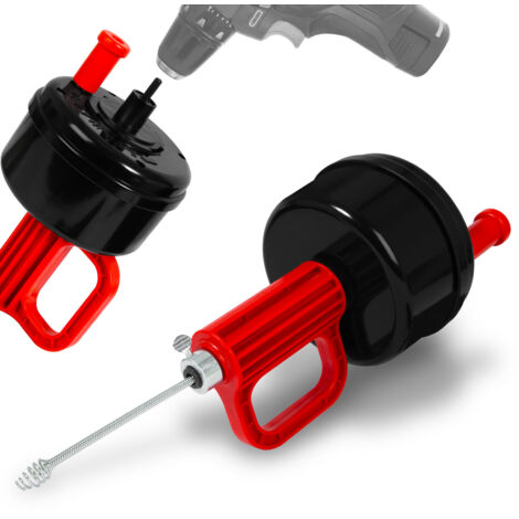 Spirale nettoyage tuyaux 4m Ø6mm, usage manuel ou perceuse, raccord perceuse – EBERTH