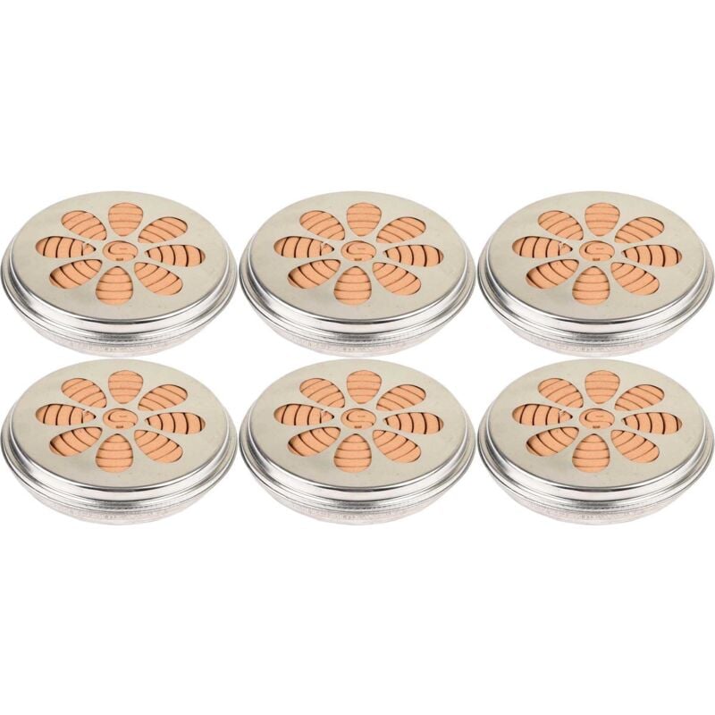 Esschert Design - Spirales citronelle dans brûleur en métal Lot de 6