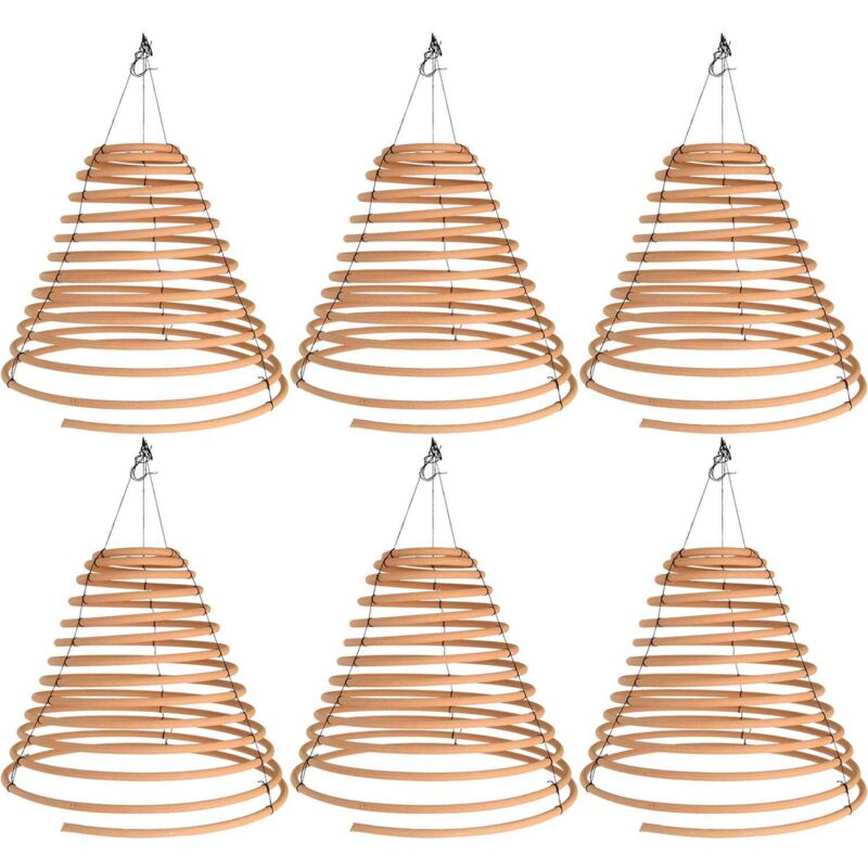 Esschert Design - Spirales de citronnelle à suspendre (Lot de 6) l