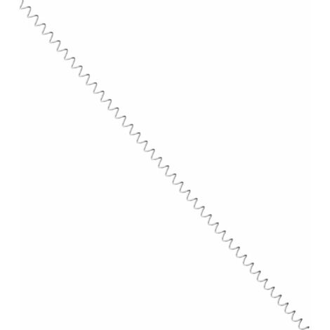 Spirales de gabion 24 pcs Acier galvanisé 100 cm vidaXL - Argent