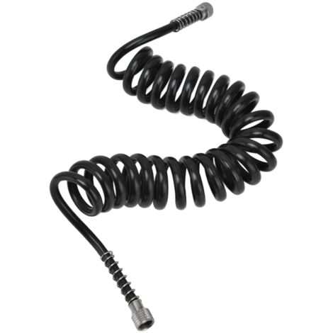 Spiralförmiger Polyurethan-Luftschlauch mit G1/8-Innengewindeanschlüssen für Airbrush