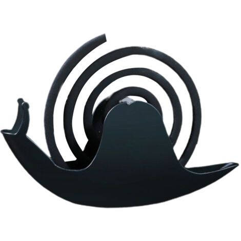Spiralförmiger, schneckenförmiger Mückenschutzhalter, feuerfest, für den Innen- und Außenbereich, Tischdekoration.