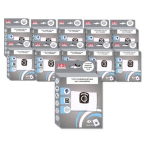spirateur + 1 Micro-Filtre Sac Aspirateur Compatible Rowenta Silence Force ZR003901 Compatible Aspirateurs Traîneaux Rowenta & Moulinex Filtre Aspirat