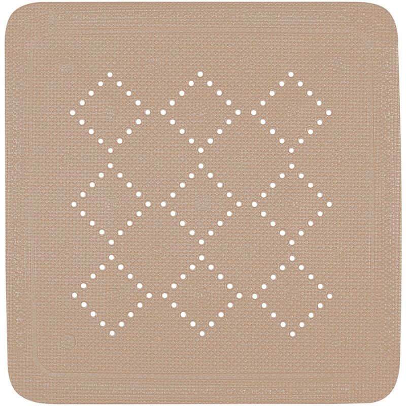 

Spirella 55 x 55, Beige colección Alaska, Alfombrilla de Ducha, PVC