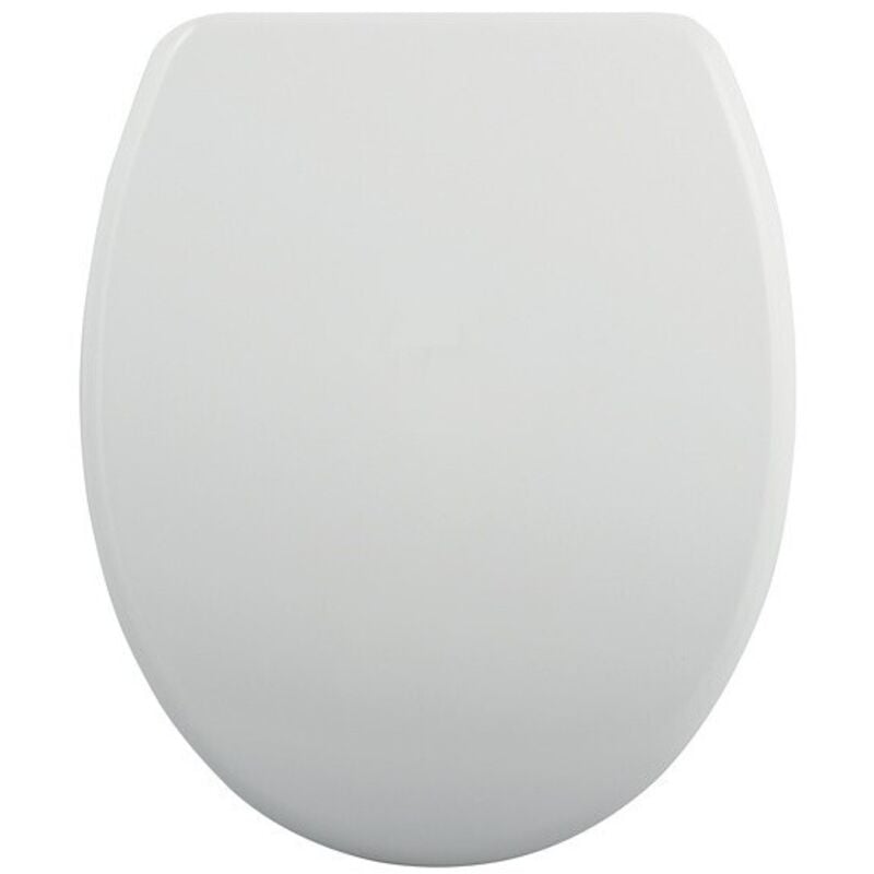 Spirella - Abattant wc easy clip Thermo Dur Blanc - Charnières Inox