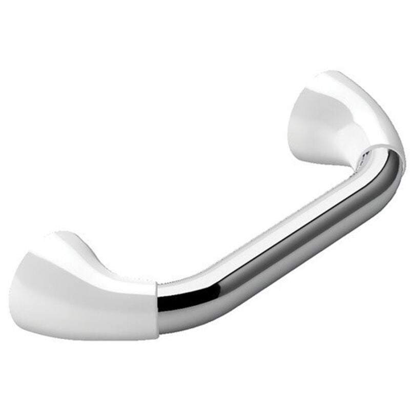 Barre de redressement ou d'appui prof Acier Inox 30cm Chrome Spirella