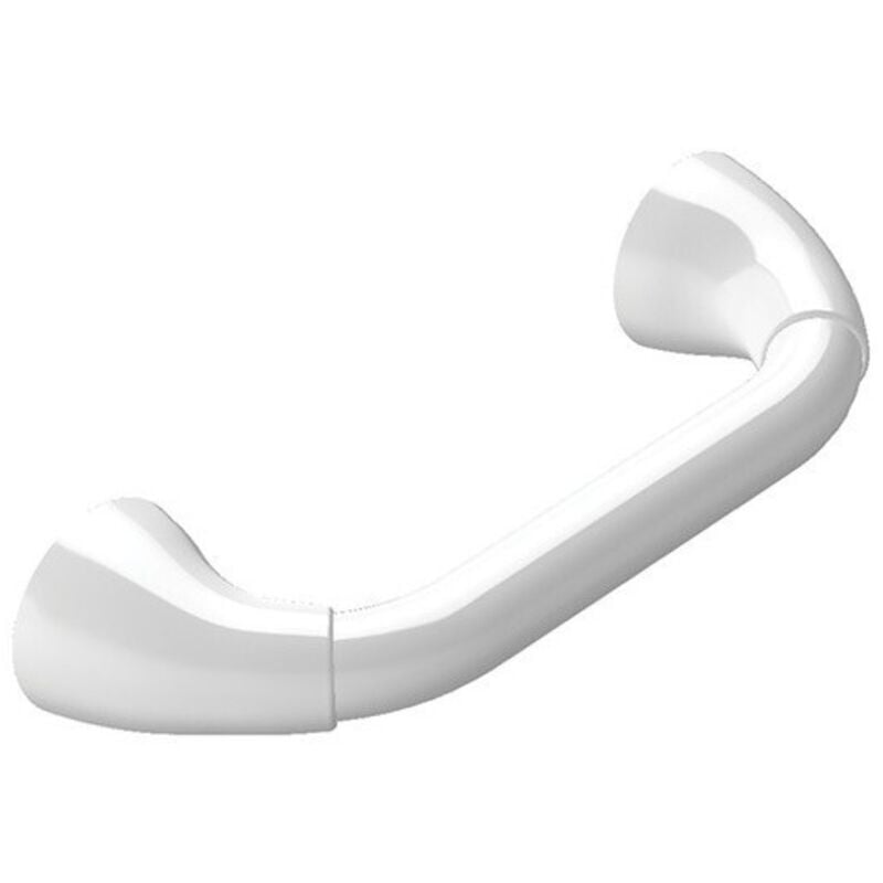 Spirella - Barre de redressement ou d'appui prof Acier Inox 30cm Blanc