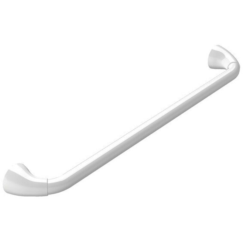 Barre de redressement ou d'appui prof Acier Inox 80cm Blanc Spirella