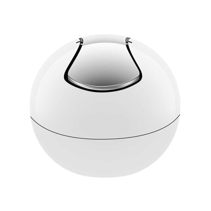 

Spirella Bote de basura basculante PP BOWL 1L Blanco - Blanco