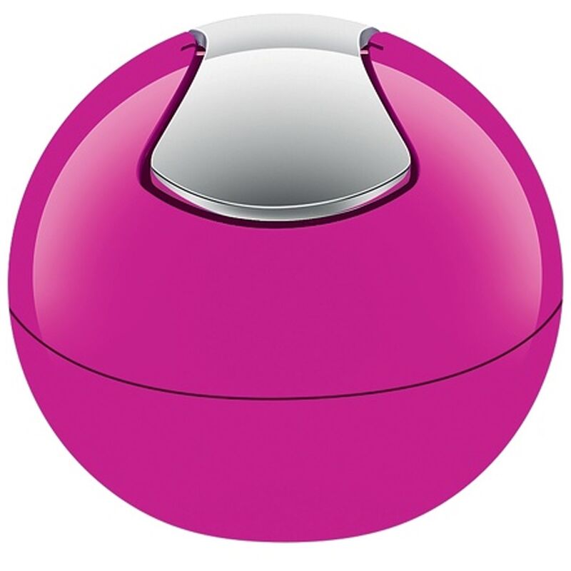 

colección Bowl, Papelera Ø16 x 14 cm (1 Litro), Poliestirol, Morado - Spirella