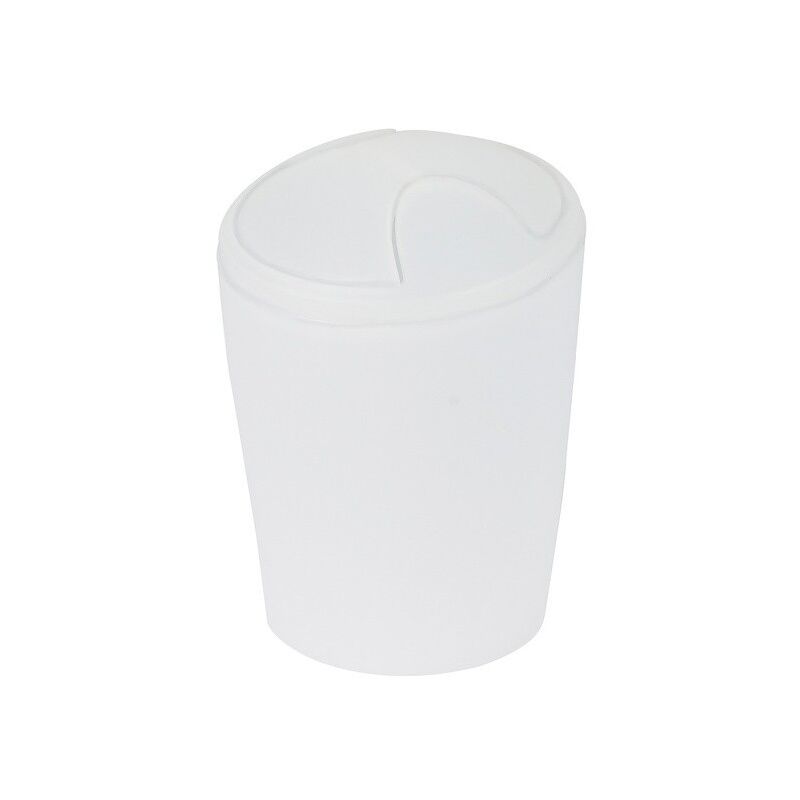 

Spirella Bote de basura basculante PP MOVE 2L Frosty Blanco - Blanco